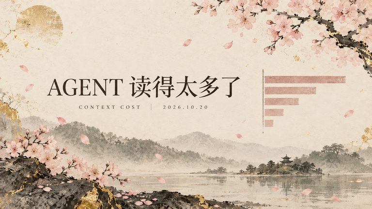 你的 agent 不是不够聪明，是读得太多了