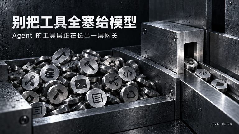 别把工具全塞给模型：Agent 的工具层正在长出一层网关